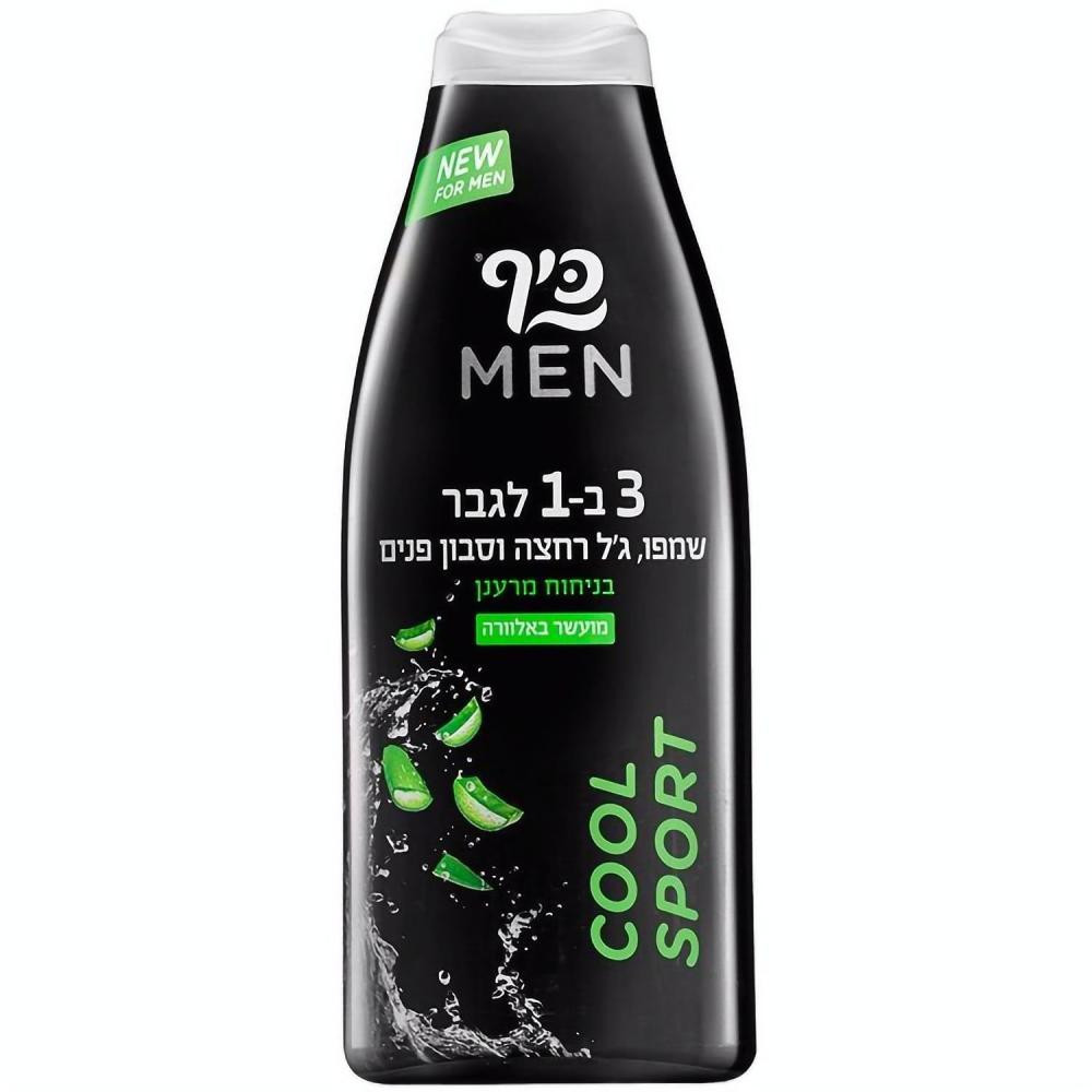 Keff Гель для душу волосся та обличчя  Cool Sport 3 в 1 для Чоловіків 700 мл (7290108356724) - зображення 1