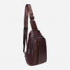 Laras Мужская сумка-слинг кожаная  K102096 Brown (ROZ6300004279) - зображення 1