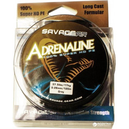 Savage Gear Adrenaline HD Grey (0.26mm 120m 17.00kg)
