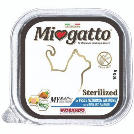 Morando Miogatto Sterilized Fish and Salmon 100 г (8007520086301)