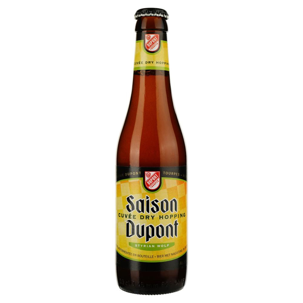 Brasserie Dupont Пиво  Saison Dry Hopping світле, 0,33 л (5410702000386) - зображення 1