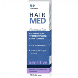 Elfa Pharm Шампунь  Hair Med для чувствительной кожи головы 200 мл (5901845503716)