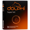 DOLPHI Презервативы Dolphi Super Hot 3 шт (4820144772917) - зображення 1
