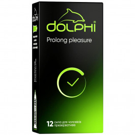 DOLPHI Презервативы Dolphi Prolong Pleasure 12 шт (4820144773044)