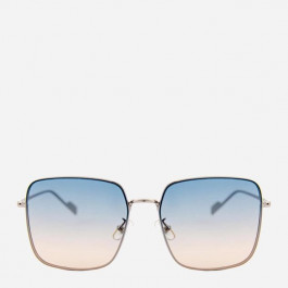 SumWIN Сонцезахисні окуляри жіночі  D2411-05 Жовто-блакитні градієнт