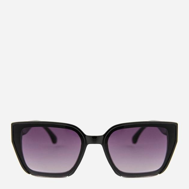 SumWIN Сонцезахисні окуляри жіночі  1225-02 Чорні градієнт - зображення 1