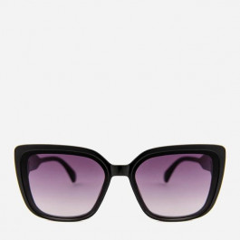 SumWIN Сонцезахисні окуляри жіночі  1236-02 Чорні градієнт
