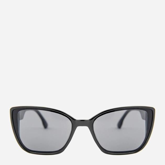 SumWIN Сонцезахисні окуляри жіночі  1263-01 Чорні - зображення 1