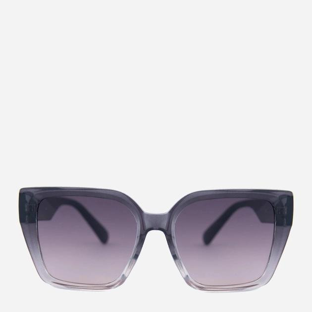 SumWIN Сонцезахисні окуляри жіночі  1232-04 Сіро-бежевий градієнт - зображення 1