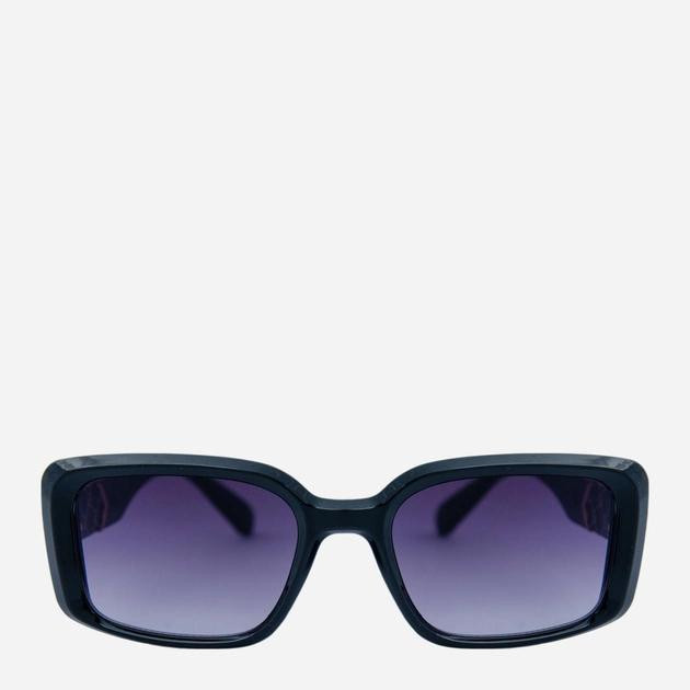 SumWIN Сонцезахисні окуляри жіночі  1231-02 Чорні градієнт - зображення 1