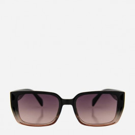 SumWIN Сонцезахисні окуляри жіночі  1207-04 Чорно-бежеві градієнт