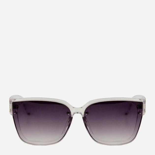 SumWIN Сонцезахисні окуляри жіночі  1251-04 Чорні градієнт - зображення 1