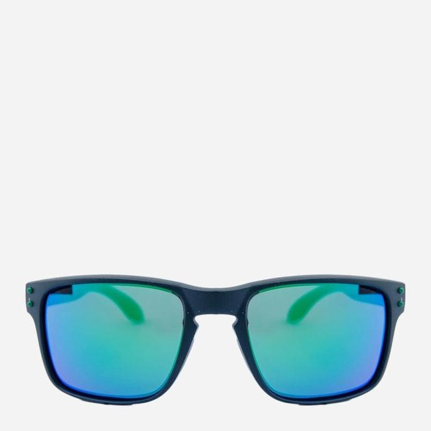SumWIN Сонцезахисні окуляри чоловічі поляризаційні  P3056-03 Зелене дзеркало - зображення 1
