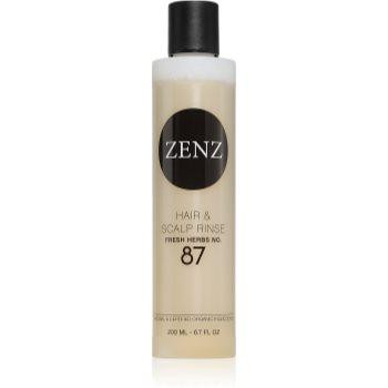 ZENZ Organic Fresh Herbs No. 87 інтенсивний догляд для відновлення клітин шкіри голови 200 мл - зображення 1