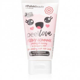 FLOSLEK Peel Love Peony очищуючий пілінг для шкіри обличчя з AHA 75 мл