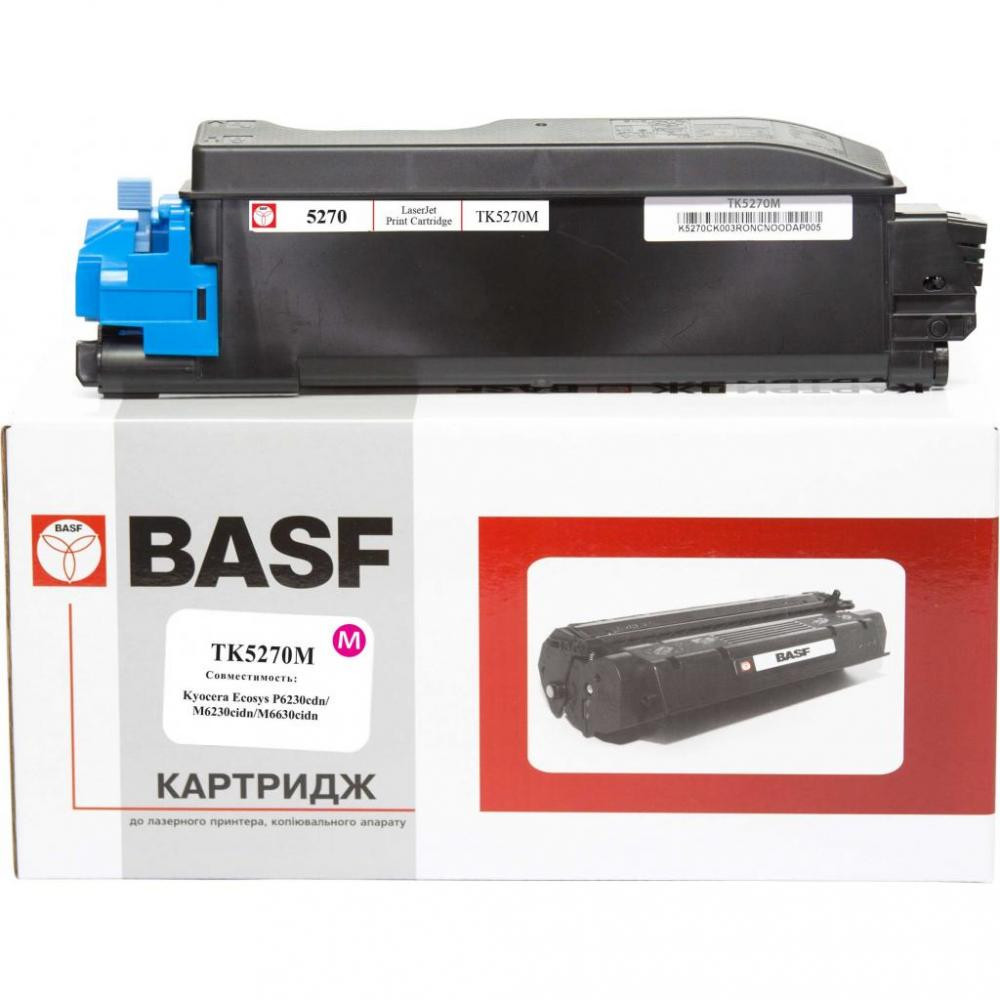 BASF Тонер для Kyocera P6230/M6230/M6630, TK-5270M Magenta (KT-1T02TVBNL0) - зображення 1