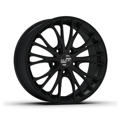 MAK Rennen Matt Black (R21 W10.0 PCD5x112 ET19 DIA66.5) - зображення 1