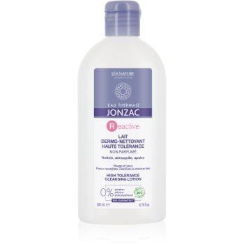 Jonzac Reactive очищуюче молочко для чутливої та подразненої шкіри 200 мл - зображення 1