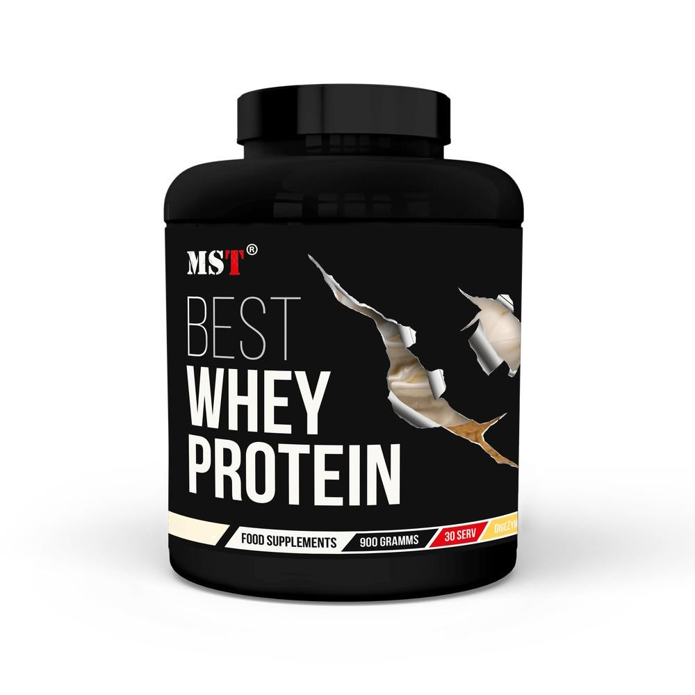MST Nutrition Protein Best Whey + Enzyme 900 g /30 servings/ Vanilla Ice Cream - зображення 1