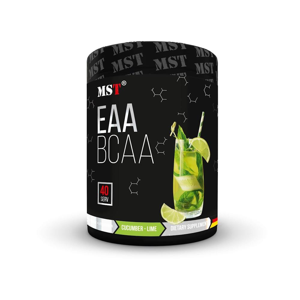 MST Nutrition BCAA & EAA Zero 520 g /40 servings/ Cucumber Lime - зображення 1