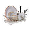 Lemax Сушарка для посуду  з тримачем приборів Біла (LF-634) - зображення 4