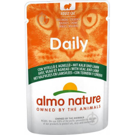 Almo Nature Daily Cat Veal Lamb 70 г (8001154125856)