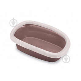 Stefanplast Туалет для кошек  Sprint 20 58 x 39 x 17 см Коричнево-розовый (8003507965966)