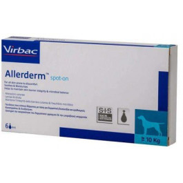 Virbac Капли для наружного применения  для лечения дерматозов у собак больше 10 кг, Аллердерм спот-он (3597