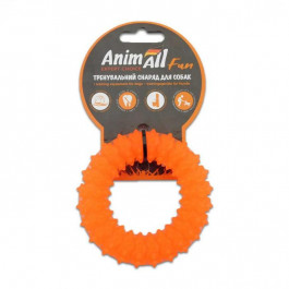 AnimAll Fun - Игрушка кольцо с шипами для собак 9 см (111646)