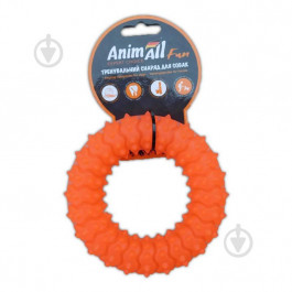 AnimAll Fun - Игрушка кольцо с шипами для собак 12 см (110612)