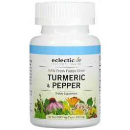 Eclectic Institute Turmeric Pepper Куркума та перець 430 мг 90 капсул