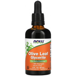 Now Olive Leaf Glіcerin Non-Alcoholic Ектракт оливкового листа в гліцерині безалкогольний 60 мл