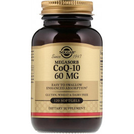   Solgar Megasorb CoQ-10 60 mg 60 Softgels (SOL-00957)