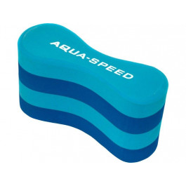 Aqua Speed Колобашка для плавания  4 layers Pullbuoy 23.5 x 8.5 x 13 cм 5640 (160) Голубая с синим (59082176564