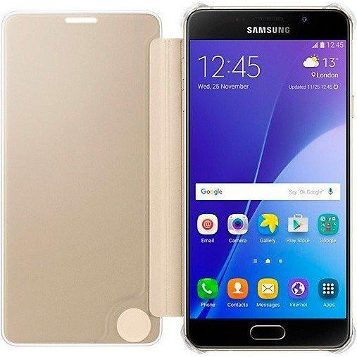 Samsung Galaxy A7 2017 A720 Clear View Cover Gold (EF-ZA720CFEG) - зображення 1
