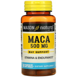 Mason Natural Maca 500 mg Маку 60 капсул