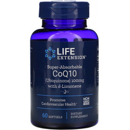 Life Extension Коэнзим Q10, CoQ10 Ubiquinone, Life Extension, 100 мг, 60 капсул (LEX-19516)