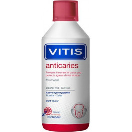 Dentaid Ополаскиватель  Vitis Anticaries 500 мл (8427246061903)
