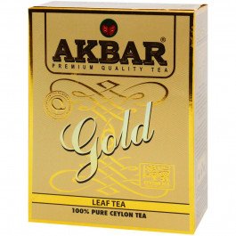 Akbar Чай черный листовой Gold 250 г (5014176001162)