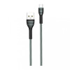 ColorWay USB-MicroUSB 1m Gray (CW-CBUM041-GR) - зображення 1