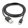 Vinga USB 2.0 AM to Micro 5P PVC 1m black (VCPDCM1BK) - зображення 2