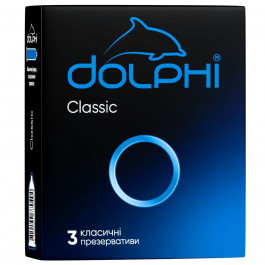 DOLPHI Презервативи DOLPHI Classic 3 шт (4820144770494)