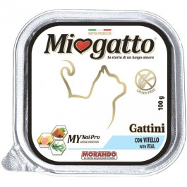 Morando Miogatto Kitten Veal 100 г (8007520086349)
