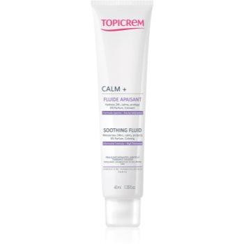 Topicrem UH FACE CALM+ Soothing Fluid заспокоюючий та зволожуючий флюїд для чутливої та подразненої шкіри 40  - зображення 1