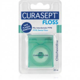 Curasept Dental Floss PTFE спеціальна зубна нитка з антибактеріальними компонентами 35 м