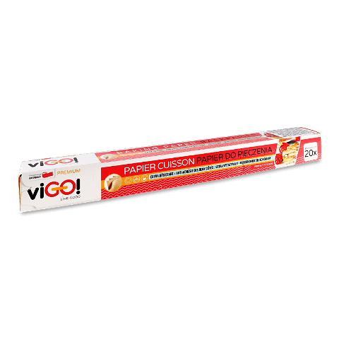 viGO! Пергамент для випічки viGO! Premium силікон 38х42 см, 20 шт (5902841451032) - зображення 1