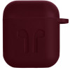 2E Чохол  для Apple AirPods, Pure Color Silicone Imprint (1.5 mm), Marsala (2E-AIR-PODS-IBSI-1.5-M) - зображення 1
