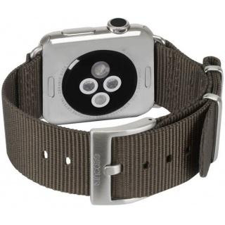 Incase Нейлоновый ремешок для Apple Watch 42mm (Серия 1/2/3) / 44mm (Серия 4/5/6/SE)  Nylon Nato Band Anthr - зображення 1