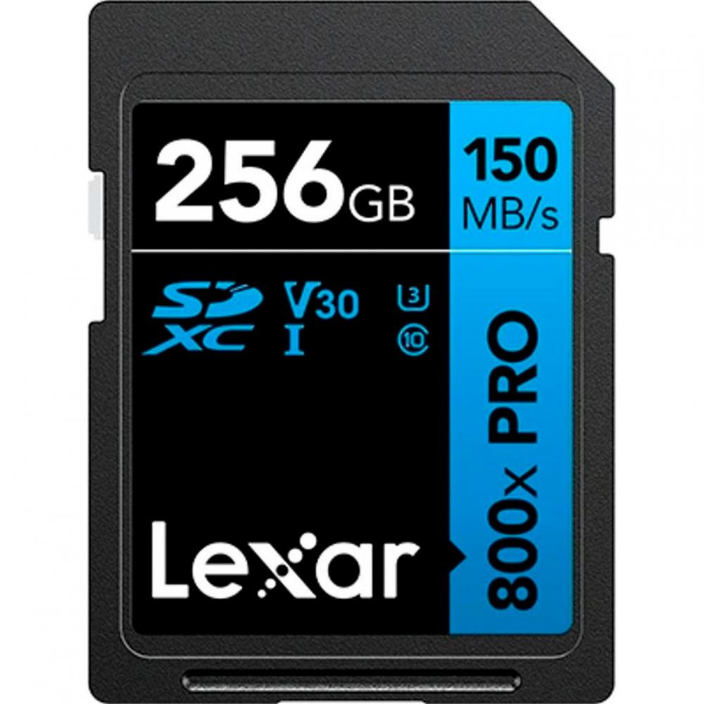 Lexar 256 GB SDXC High Performance 800x Pro UHS-I U3 V30 Class 10 (LSD0800P256G-BNNNG) - зображення 1
