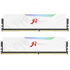KingBank 32 GB (2x16GB) DDR4 4000 MHz SharpBlade RGB White (KBSB4000W16X2) - зображення 1